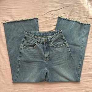NYC Sample Wide Leg Jeans